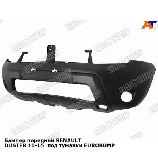 Бампер передний RENAULT DUSTER 10-15  под туманки EUROBUMP