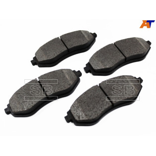 Колодки тормозные перед CHEVROLET COBALT 11-/RAVON R4 17-/AVEO 03-08 SANGSIN BRAKE