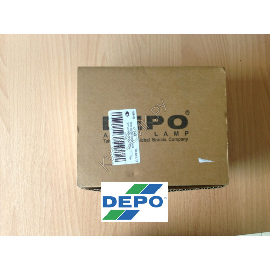 Противотуманная фара левая Chevrolet Trailblazer (2002-2009) DEPO