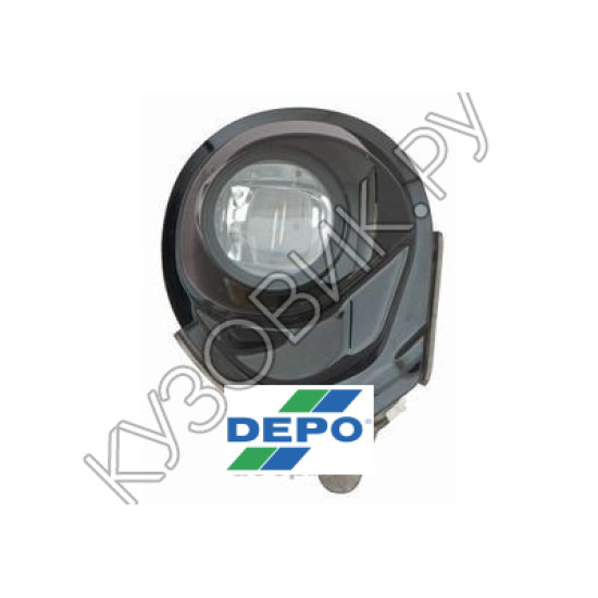 Светодиодная противотуманная фара правая Mazda 3 BM (2016-) DEPO