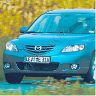  Бампер передний в цвет кузова Mazda 3 BK (2006-2009) хэтчбек