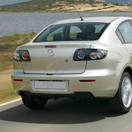  Бампер задний в цвет кузова Mazda 3 BK рестайлинг (2006-2009) седан