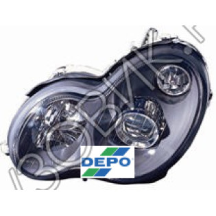 Тюнинг-фары (комплект) Mercedes W203 (2000-2002) DEPO