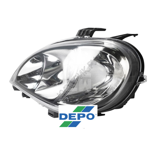 Фара левая Mercedes W163 (2002-2004) DEPO