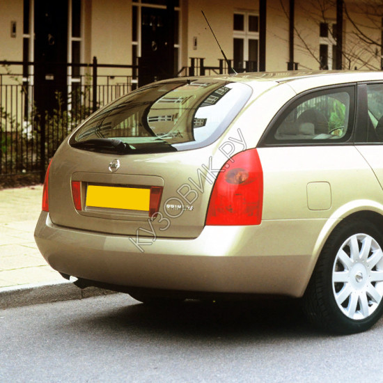Задний бампер в цвет кузова Nissan Primera P12 (2002-2006) универсал Задний бампер в цвет кузова Nissan Primera P12 (2002-2006) универсал
