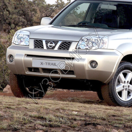 Бампер передний в цвет кузова Nissan X-Trail T30 (2005-2007) Бампер передний в цвет кузова Nissan X-Trail T30 (2005-2007)