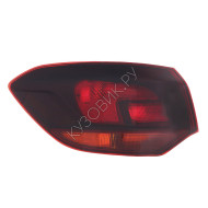 Фонарь задний левый черный Opel Astra J (2009-) хэтчбэк