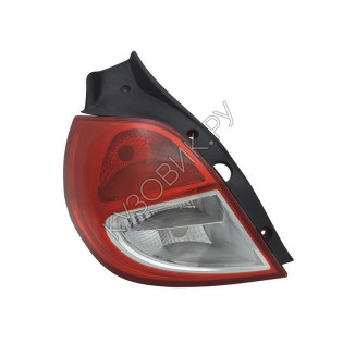 Фонарь задний внешний левый Renault Clio 3 (2009-) рестайлинг