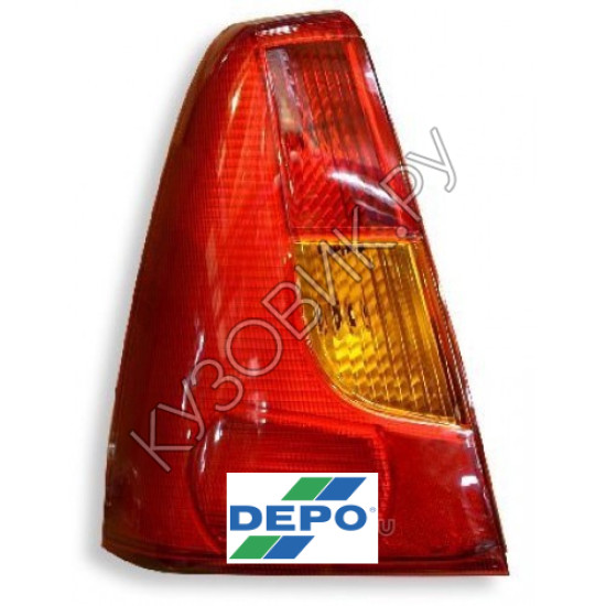 Фонарь левый задний в крыло Renault Logan 1 (2004-) DEPO