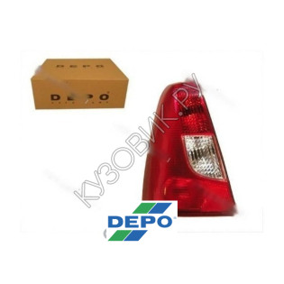 Фонарь левый задний в крыло Renault Logan 1 (2004-) DEPO