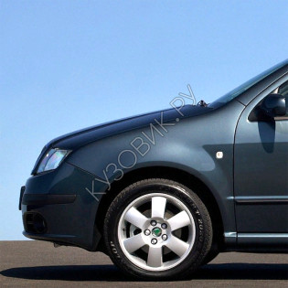 Крыло переднее левое в цвет кузова Skoda Fabia Mk1 (2000-2006)