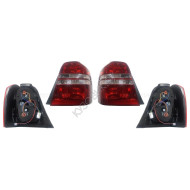 Фонари задние Тойота Хайлендер Toyota HighLander XU20 (2001-2007) комплект 2 штуки левый и правый SAT высокое качество