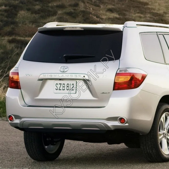 Задний бампер в цвет кузова Toyota HighLander XU40 (2007-2009) Задний бампер в цвет кузова Toyota HighLander XU40 (2007-2009)